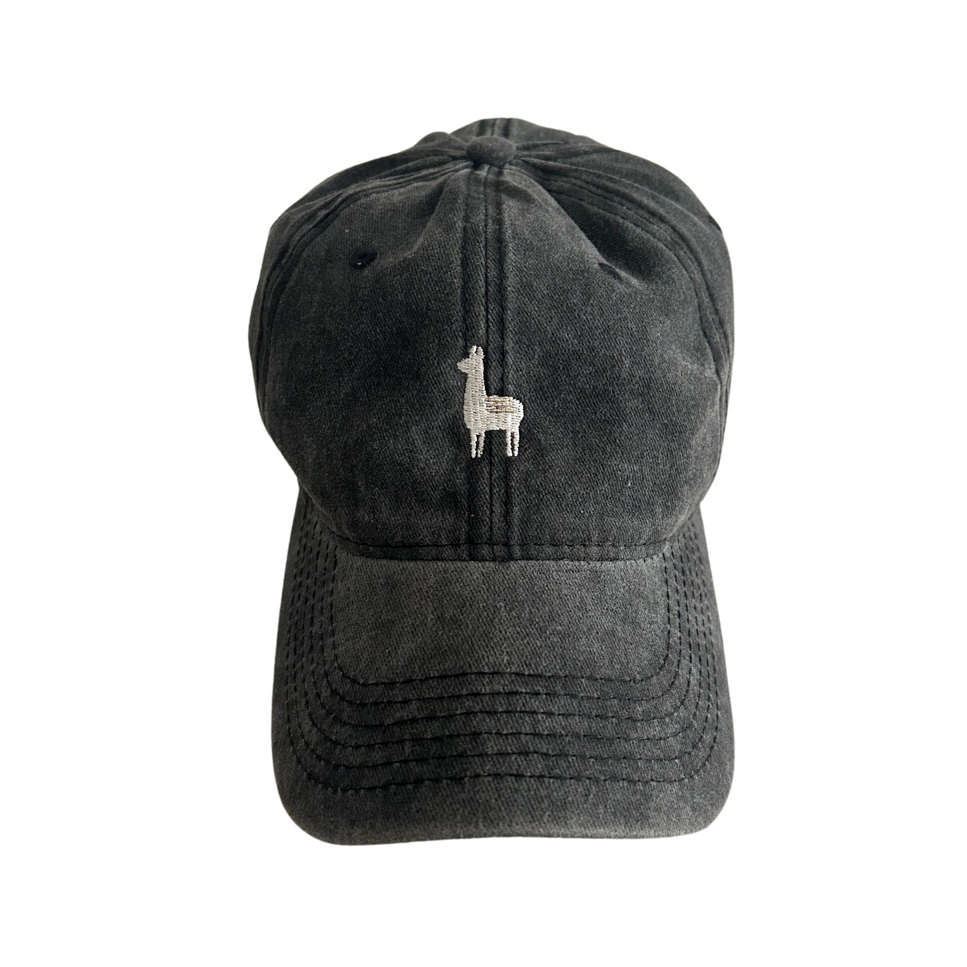 comprar gorros aesthetic llama negro